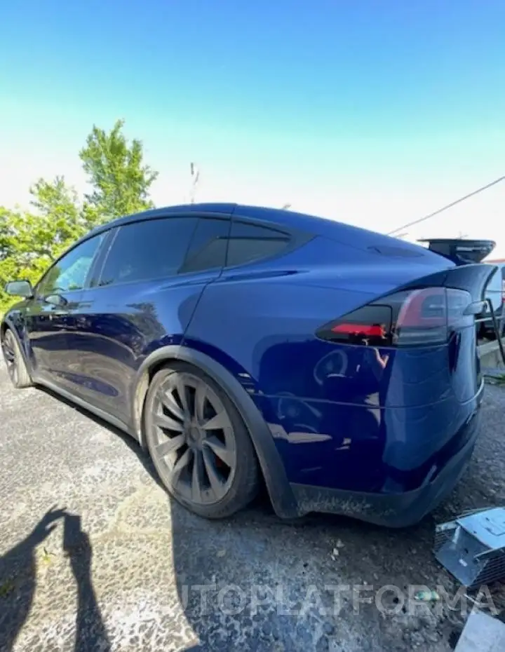 TESLA MODEL X 2022 vin 7SAXCBE68NF354861 from auto auction Copart