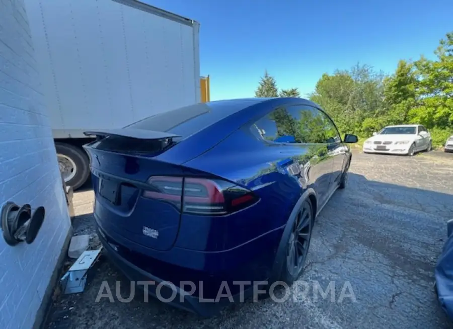 TESLA MODEL X 2022 vin 7SAXCBE68NF354861 from auto auction Copart