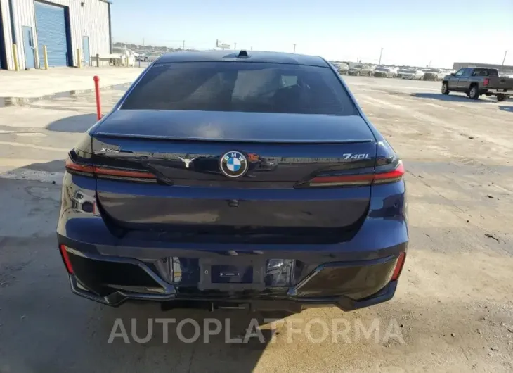 BMW 740 XI 2024 vin WBA33EH09RCP29628 from auto auction Copart