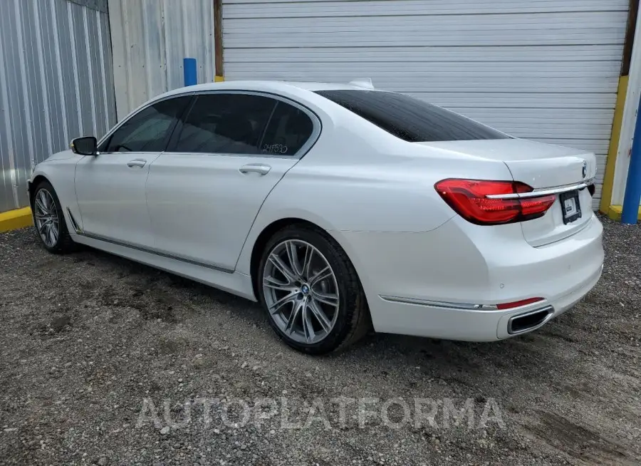 BMW 740 I 2019 vin WBA7E2C52KB218075 from auto auction Copart