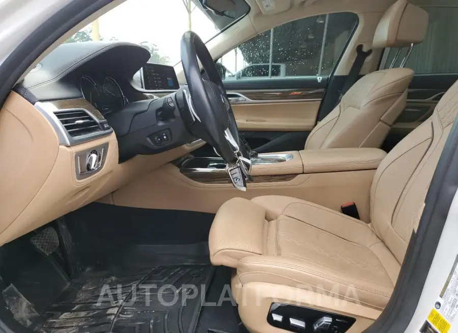 BMW 740 I 2019 vin WBA7E2C52KB218075 from auto auction Copart