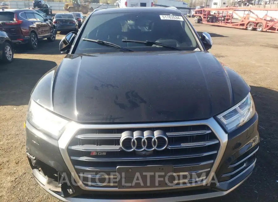 AUDI SQ5 PRESTI 2018 vin WA1C4AFY9J2140276 from auto auction Copart