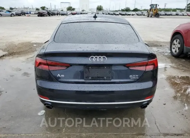 AUDI A5 PRESTIG 2018 vin WAUCNCF50JA013777 from auto auction Copart