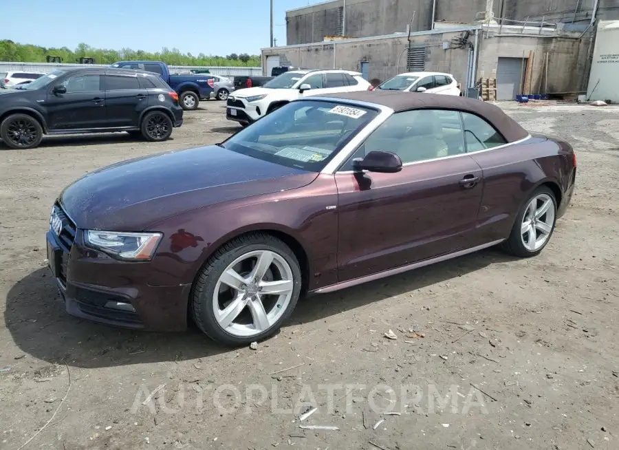 AUDI A5 PREMIUM 2015 vin WAUMFAFH5FN002726 from auto auction Copart