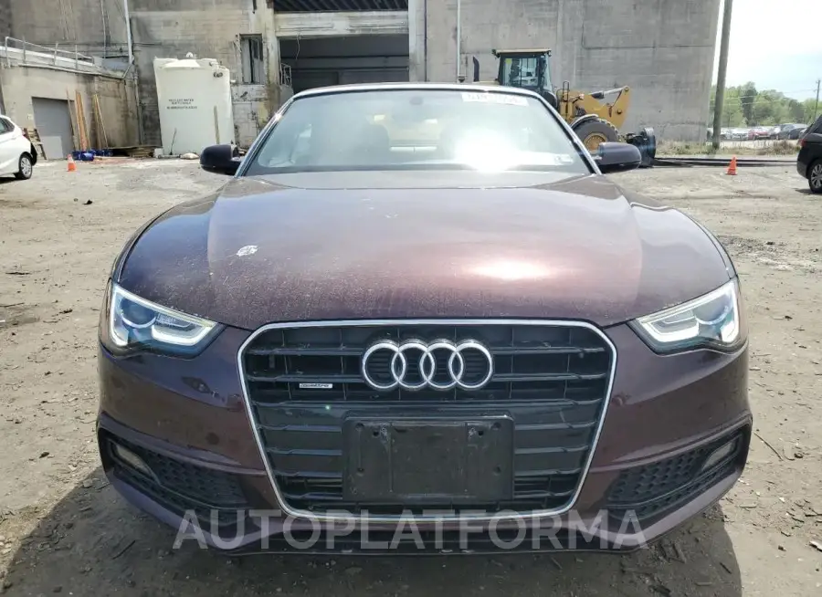 AUDI A5 PREMIUM 2015 vin WAUMFAFH5FN002726 from auto auction Copart