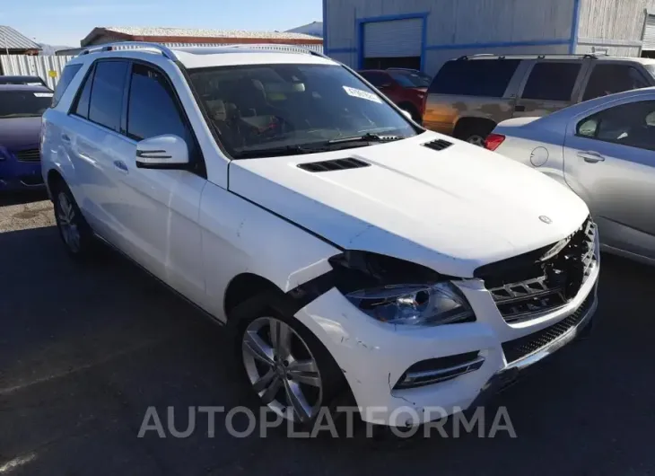 MERCEDES-BENZ ML 350 2015 vin 4JGDA5JBXFA462592 from auto auction Copart