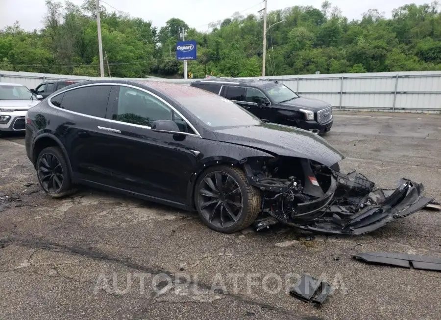 TESLA MODEL X 2018 vin 5YJXCDE28JF115391 from auto auction Copart