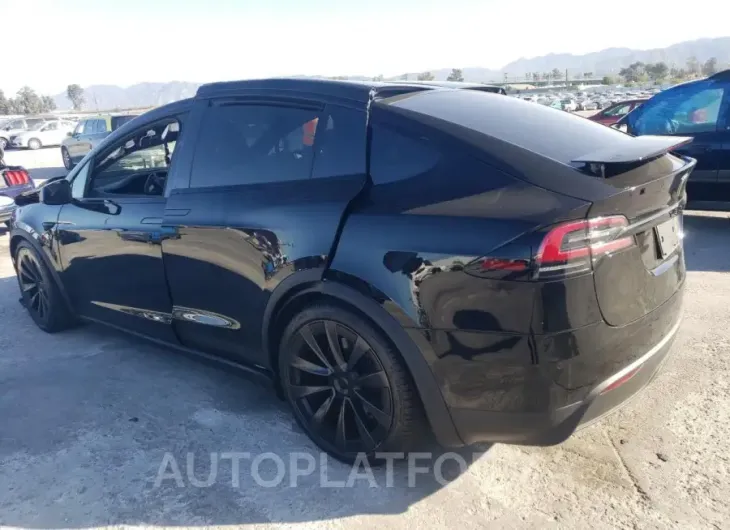 TESLA MODEL X 2023 vin 7SAXCAE54PF380894 from auto auction Copart