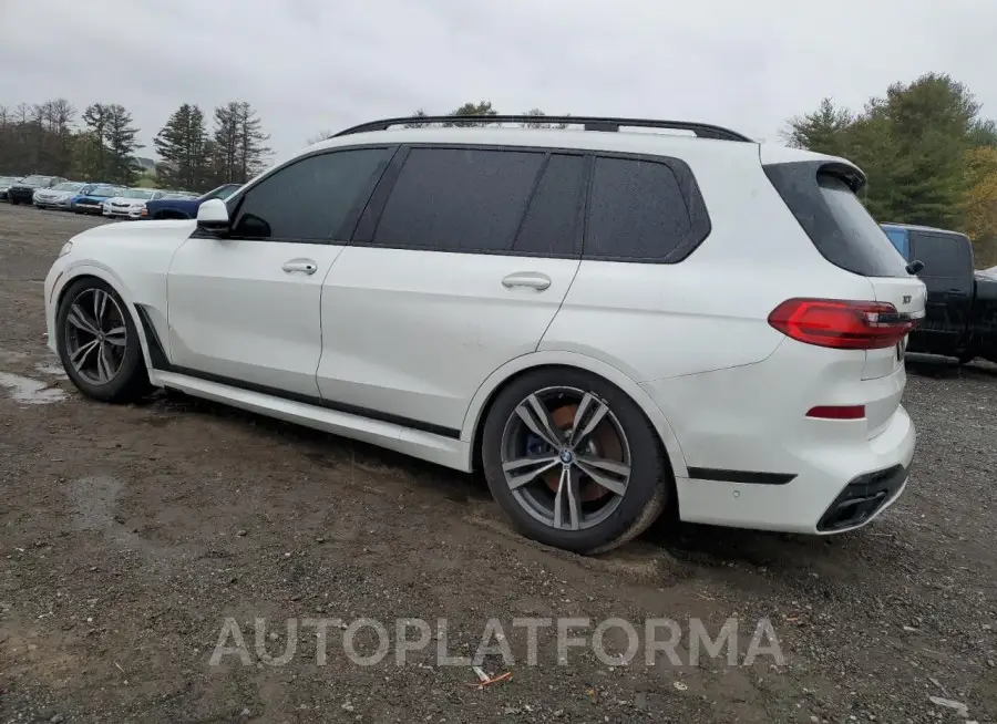 BMW X7 M50I 2021 vin 5UXCX6C01M9D99785 from auto auction Copart