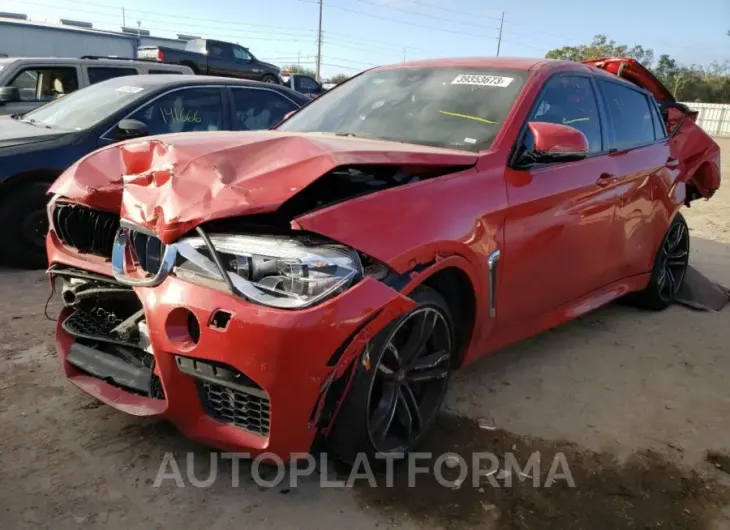 BMW X6 M 2015 vin 5YMKW8C58F0G93741 from auto auction Copart