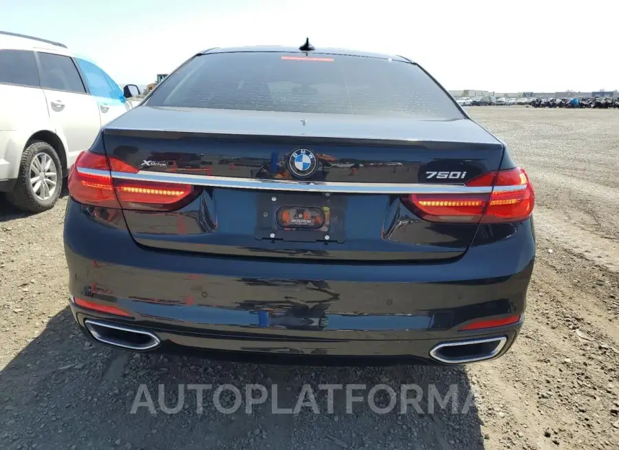 BMW 750 XI 2018 vin WBA7F2C55JG424683 from auto auction Copart