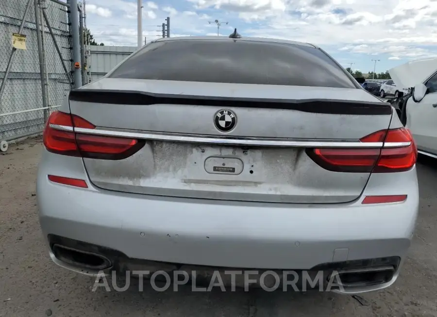 BMW 750 XI 2016 vin WBA7F2C58GG415212 from auto auction Copart