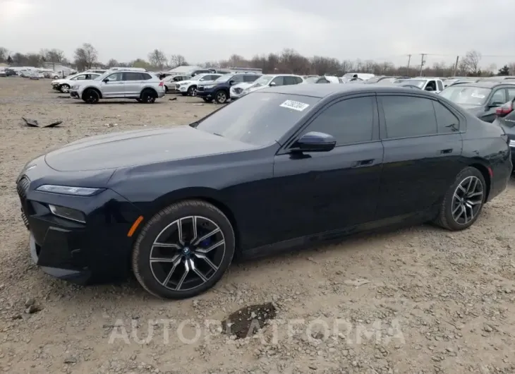 BMW I7 XDRIVE6 2023 vin WBY53EJ0XPCN41041 from auto auction Copart