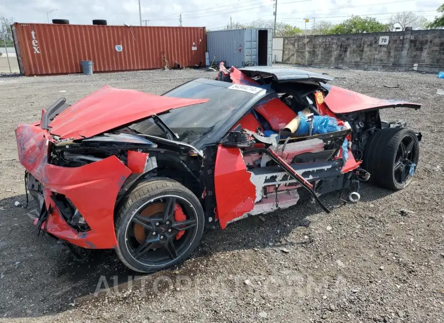 CHEVROLET CORVETTE S 2020 vin 1G1Y82D48L5114168 from auto auction Copart