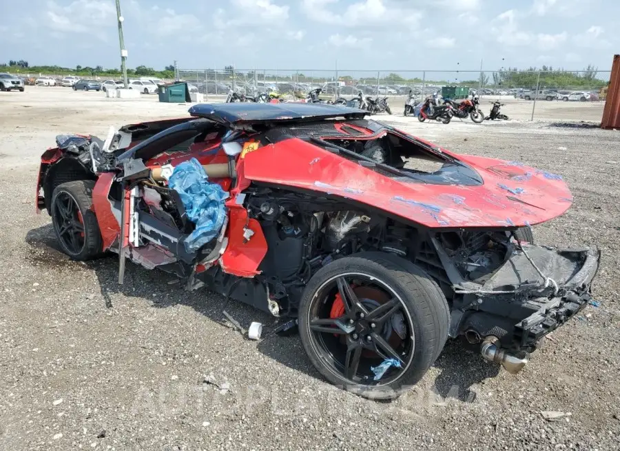 CHEVROLET CORVETTE S 2020 vin 1G1Y82D48L5114168 from auto auction Copart