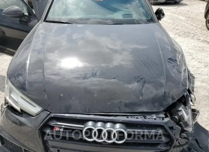 AUDI S4 PRESTIG 2018 vin WAUC4AF48JA005215 from auto auction Copart