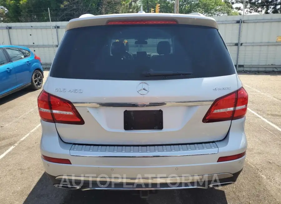 MERCEDES-BENZ GLS 450 4M 2017 vin 4JGDF6EESHA743116 from auto auction Copart