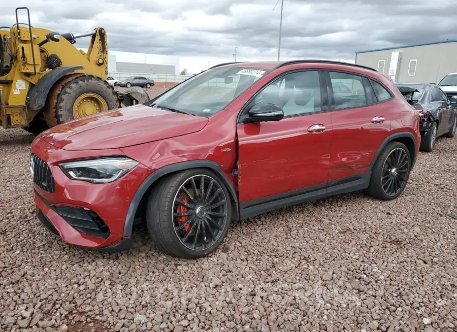 MERCEDES-BENZ GLA 45 AMG 2022 vin W1N4N5DB6NJ349640 from auto auction Copart