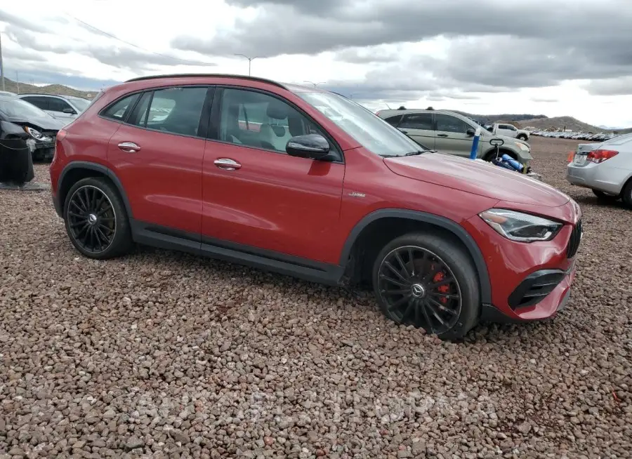 MERCEDES-BENZ GLA 45 AMG 2022 vin W1N4N5DB6NJ349640 from auto auction Copart