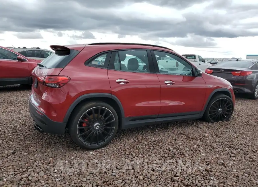 MERCEDES-BENZ GLA 45 AMG 2022 vin W1N4N5DB6NJ349640 from auto auction Copart