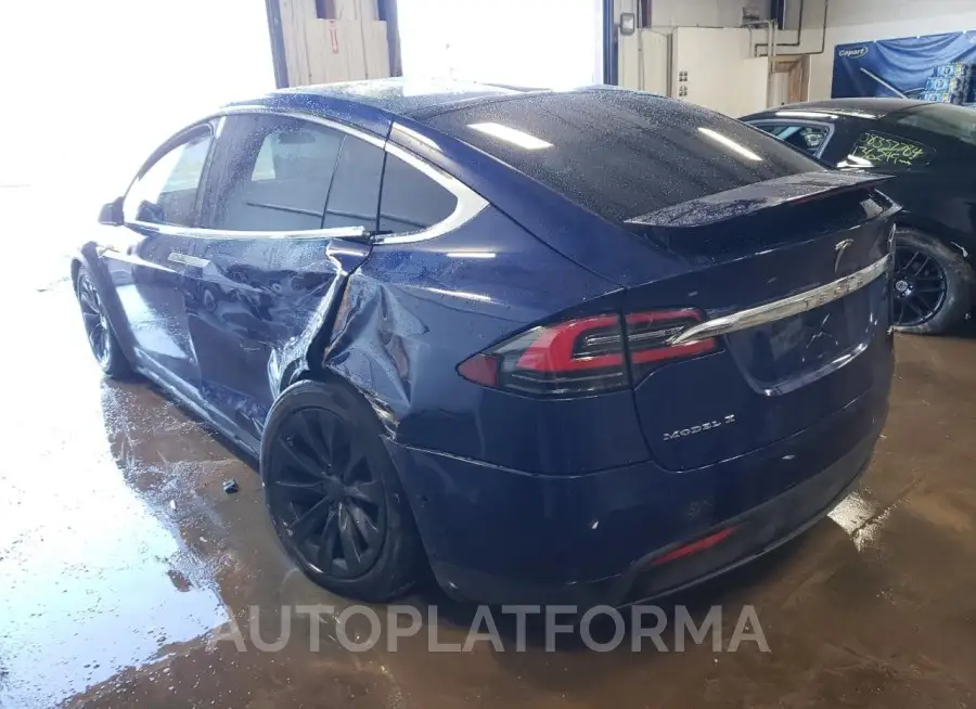 TESLA MODEL X 2016 vin 5YJXCAE26GF005284 from auto auction Copart