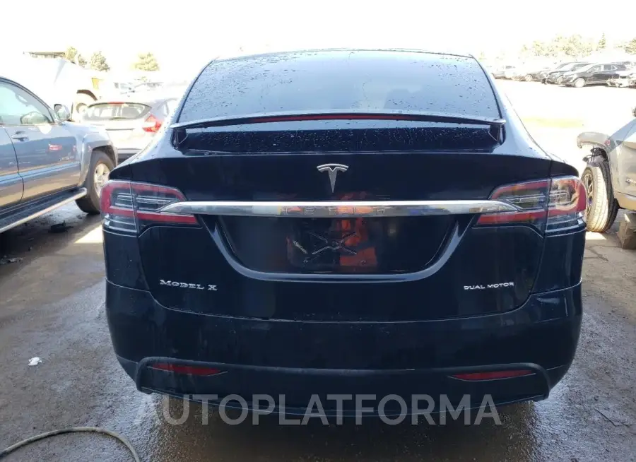 TESLA MODEL X 2019 vin 5YJXCDE25KF192754 from auto auction Copart