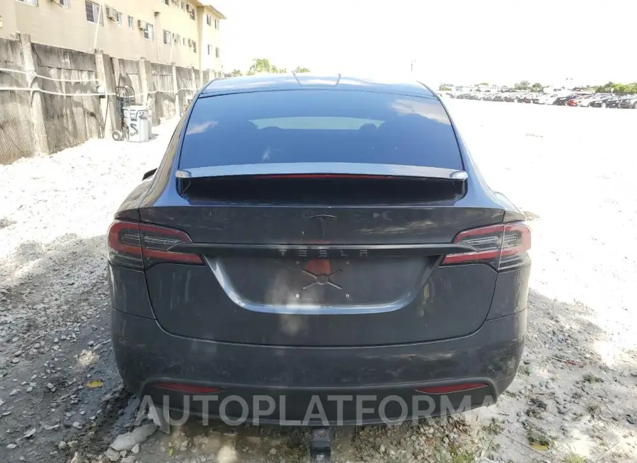 TESLA MODEL X 2018 vin 5YJXCDE27JF104740 from auto auction Copart