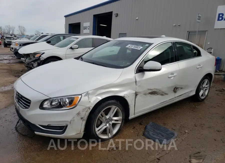 VOLVO S60 PREMIE 2015 vin YV1612TK8F1340400 from auto auction Copart