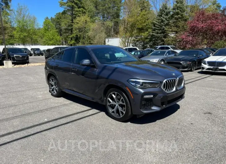 BMW X6 SDRIVE 2020 vin 5UXCY4C06L9B51273 from auto auction Copart