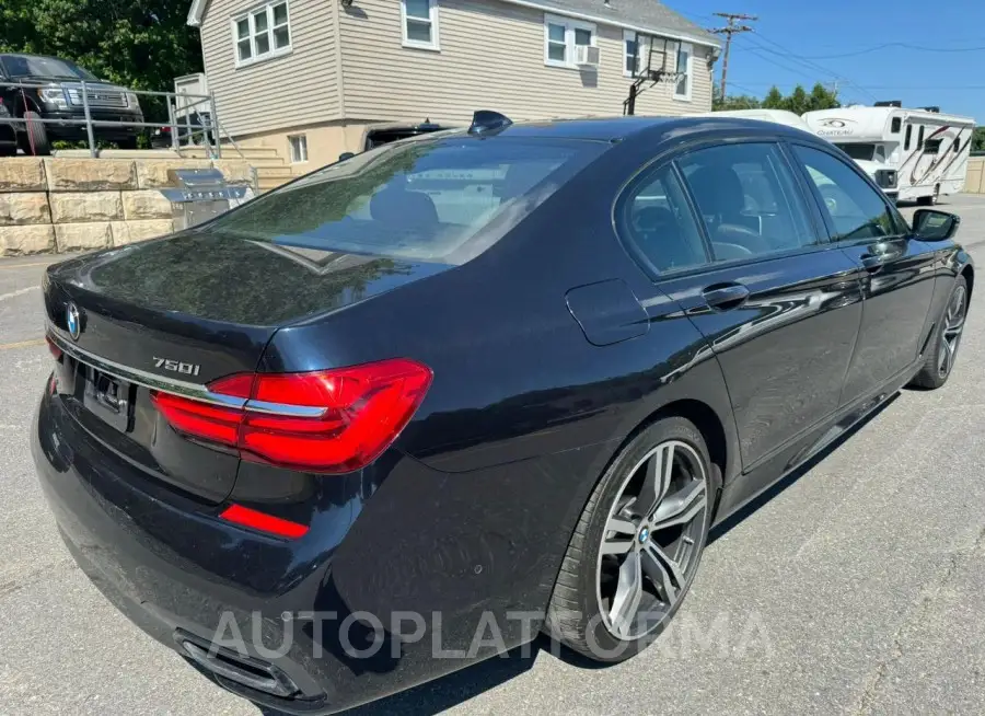 BMW 750 I 2016 vin WBA7F0C59GGL99347 from auto auction Copart