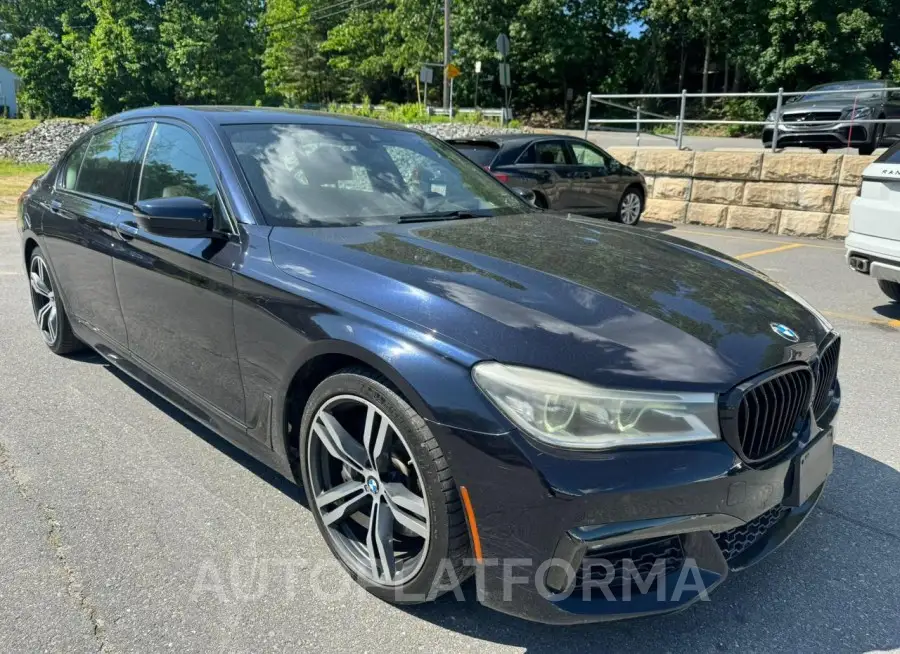 BMW 750 I 2016 vin WBA7F0C59GGL99347 from auto auction Copart