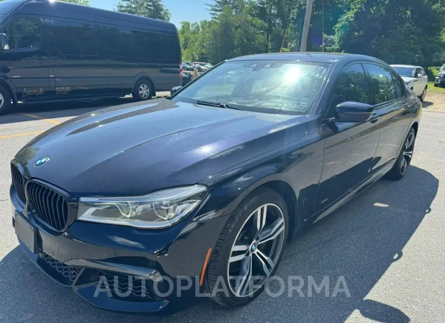 BMW 750 I 2016 vin WBA7F0C59GGL99347 from auto auction Copart