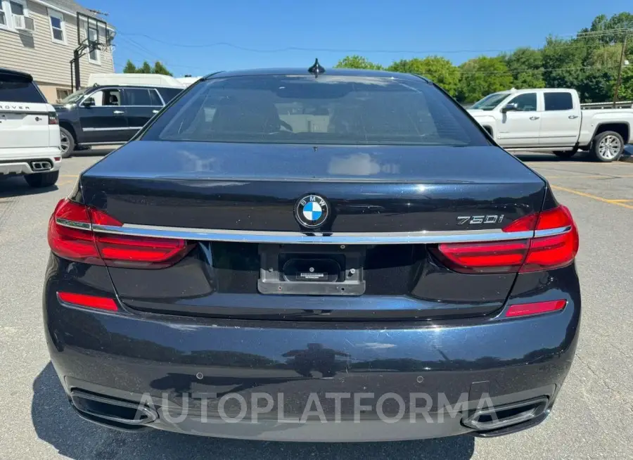 BMW 750 I 2016 vin WBA7F0C59GGL99347 from auto auction Copart