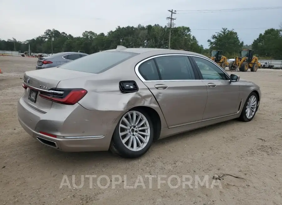 BMW 745XE 2021 vin WBA7W4C07MCF50137 from auto auction Copart