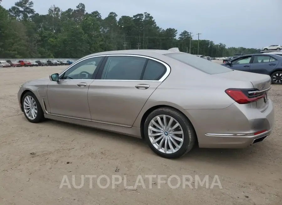 BMW 745XE 2021 vin WBA7W4C07MCF50137 from auto auction Copart