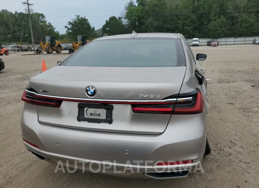 BMW 745XE 2021 vin WBA7W4C07MCF50137 from auto auction Copart