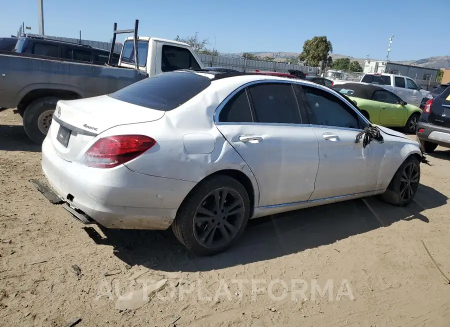 MERCEDES-BENZ C 300 4MAT 2015 vin 55SWF4KB6FU020549 from auto auction Copart