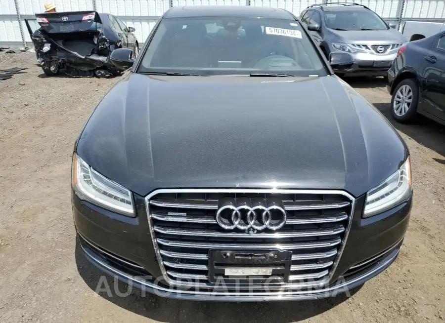 AUDI A8 L QUATT 2015 vin WAU32AFD2FN034604 from auto auction Copart