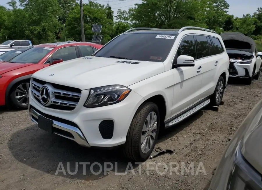 MERCEDES-BENZ GLS 450 4M 2017 vin 4JGDF6EE5HA825427 from auto auction Copart