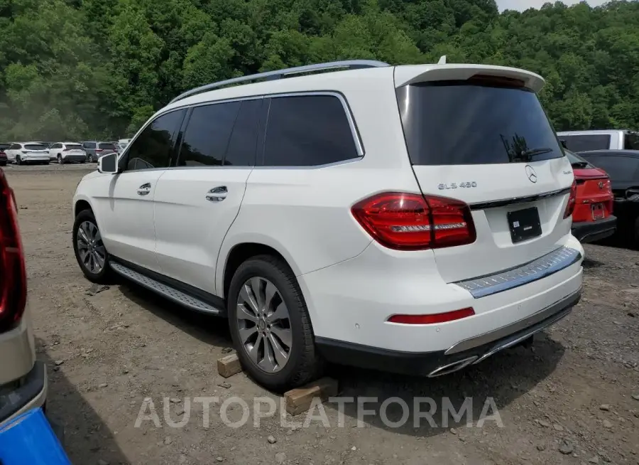 MERCEDES-BENZ GLS 450 4M 2017 vin 4JGDF6EE5HA825427 from auto auction Copart