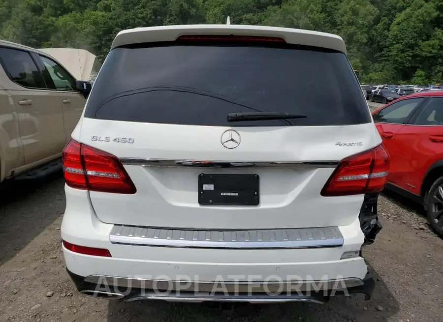 MERCEDES-BENZ GLS 450 4M 2017 vin 4JGDF6EE5HA825427 from auto auction Copart