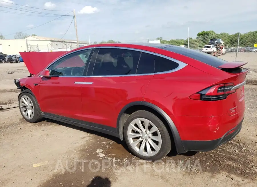 TESLA MODEL X 2017 vin 5YJXCDE24HF070881 from auto auction Copart