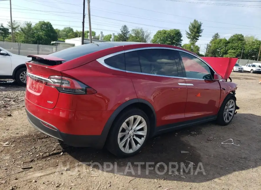 TESLA MODEL X 2017 vin 5YJXCDE24HF070881 from auto auction Copart