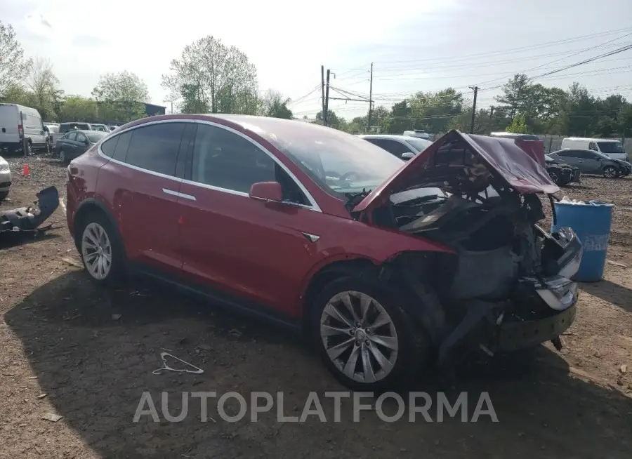 TESLA MODEL X 2017 vin 5YJXCDE24HF070881 from auto auction Copart