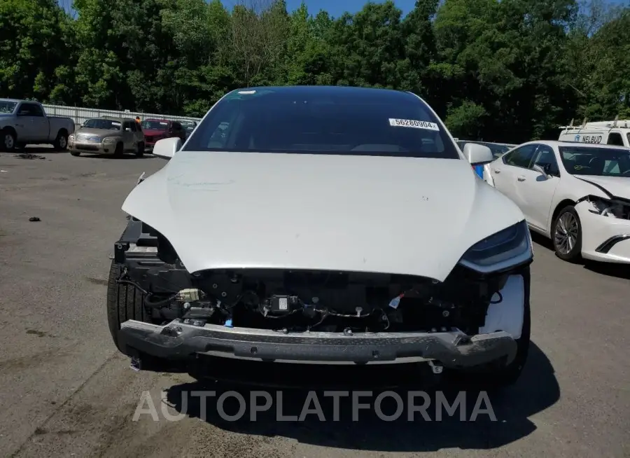 TESLA MODEL X 2022 vin 7SAXCAE50NF345766 from auto auction Copart