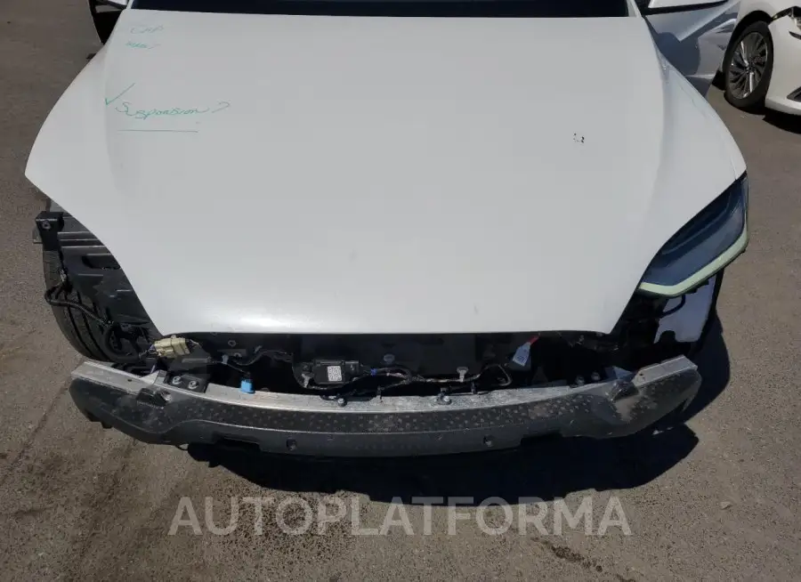 TESLA MODEL X 2022 vin 7SAXCAE50NF345766 from auto auction Copart