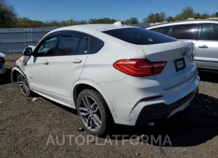 BMW X4 XDRIVE2 2017 vin 5UXXW3C57H0T77859 from auto auction Copart