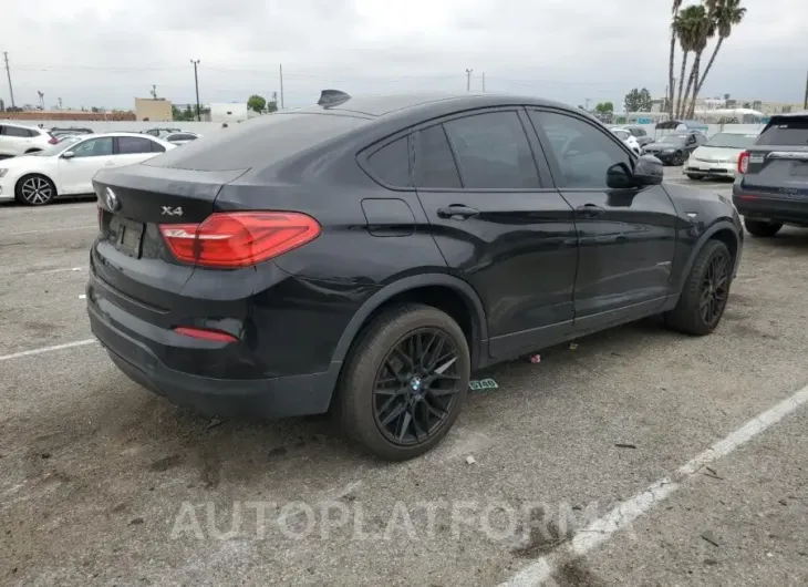 BMW X4 XDRIVE3 2016 vin 5UXXW5C51G0N92924 from auto auction Copart