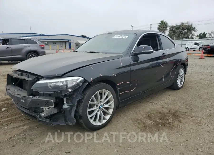 BMW 228 I 2015 vin WBA1F5C5XFV256422 from auto auction Copart