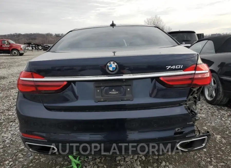 BMW 740 I 2016 vin WBA7E2C55GG548156 from auto auction Copart